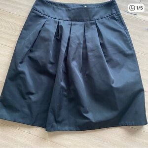 Weekend Max Mara Elegant Black A-Line Skirt